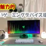 白いゲーミングデバイスを集めてホワイトなゲーム環境にしてみた