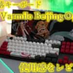 Varmilo Beijing Operaをレビュー|使い心地抜群でお洒落なゲーミングキーボード