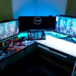 シンプルだけど快適！？PCゲーマーのデスク周りを紹介！完全ワイヤレス化で机の上をすっきり！